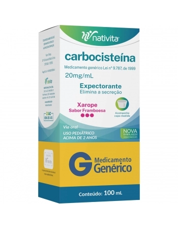 CARBOCISTEINA XP INF C/100ML FRAMBOESA