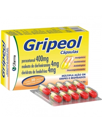 GRIPEOL C/ 20 CAPS