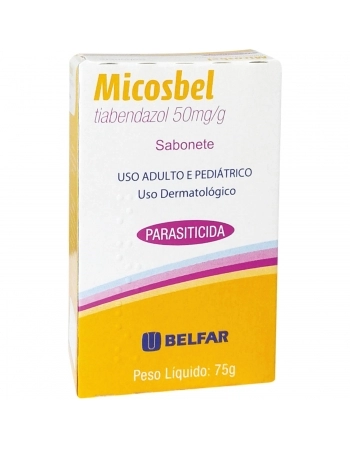 MICOSBEL SAB 50MG/G CX C/75G - SABONETE