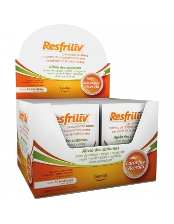 RESFRILIV SABOR LARANJA/ACEROLA C/50 ENV