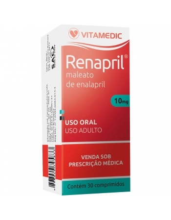 RENAPRIL 10MG C/30 COMP