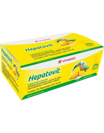 HEPATOVIT ABACAXI 10ML C/60 FLAC