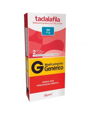 TADALAFILA 20MG C/2 COMP REV