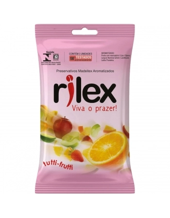 PRES. RILEX TUTTIFRUTTI SACHE C/3 UNID