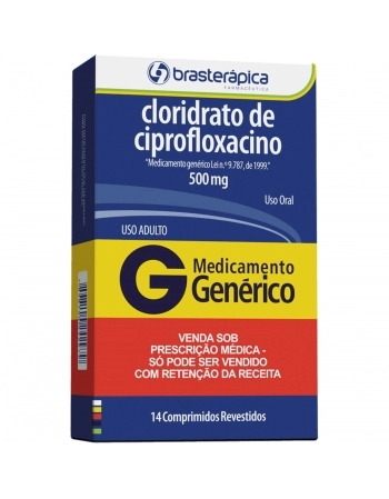 CLOR. CIPROFLOXACINO 500MG C/14 COMP