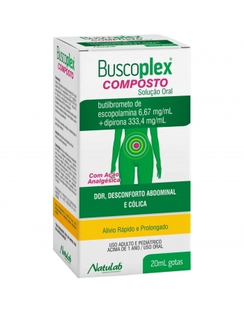 BUSCOPLEX COMPOSTO GOTAS C/20 ML