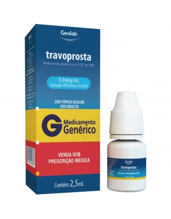 TRAVOPROSTA 0,04MG C/2,5 ML