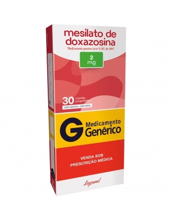 MESILATO DE DOXAZOSINA 2MG C/30 CP