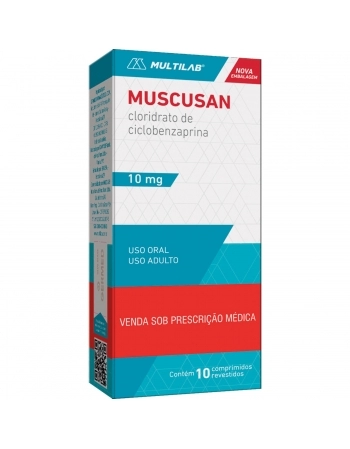 MUSCUSAN 10MG 1BLX C/10 COMP REV