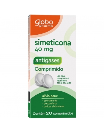 SIMETICONA 40MG C/20 COMP GLOBO