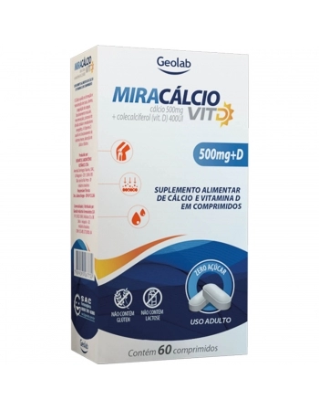 MIRACALCIO VIT D 500+400 C/60 COMP