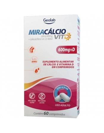 MIRACALCIO VIT D 600+400 C/60 COMP