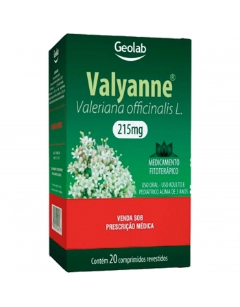 VALYANNE 215MG CX C/20 COMP