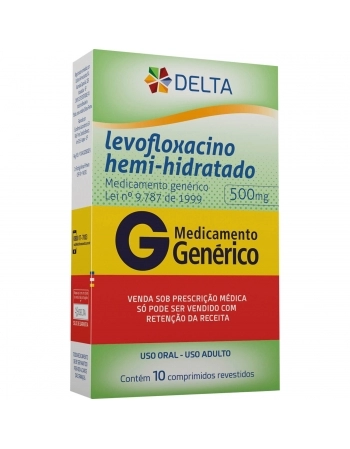 LEVOFLOXACINO 500 MG 1 BLPT X 10 REV