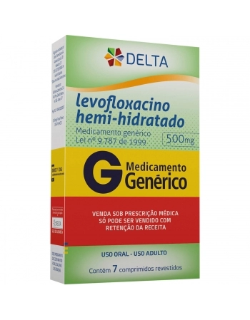 LEVOFLOXACINO 500 MG 1 BLPT X 7 CPR REV