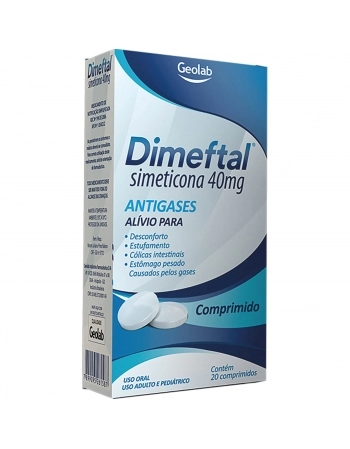 DIMEFTAL 40MG C/ 20 COMP
