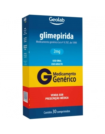 GLIMEPIRIDA 2 MG C/ 30 COMP