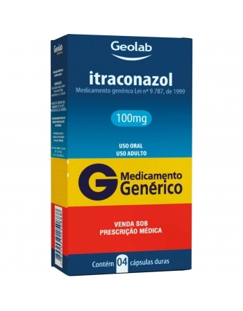 ITRACONAZOL 100MG C/4 COMP