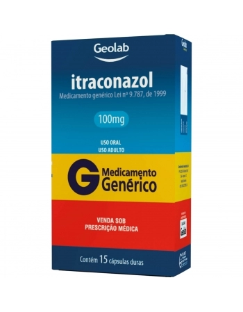 ITRACONAZOL 100MG C/ 15 CAP