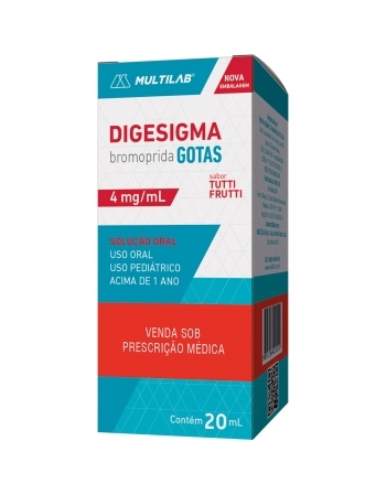 DIGESIGMA GOTAS TUTI-FRUTI 4 MG/ 20ML