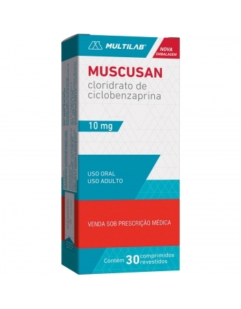 MUSCUSAN 10 MG 30 COMPRIMIDOS