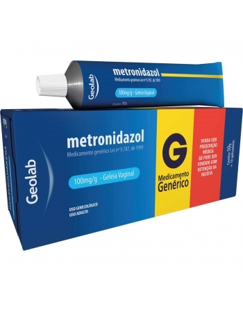 METRONIDAZOL GEL 100MG/G 1X50G GEN GEOLA