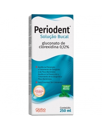 PERIODENT SOL BUCAL MENTA 250ML C/ALCOOL