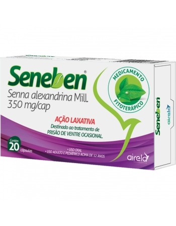 SENEBEN 350MG C/ 20 CAPS