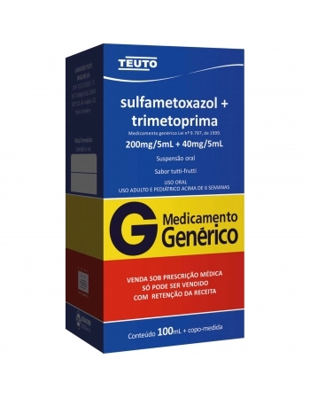 SULFAMETOXAZOL+TRIMETOPRIMA C/100ML GEN