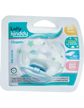5515-01-M - CHUPETA NET BI/SILI O-T2 AZUL