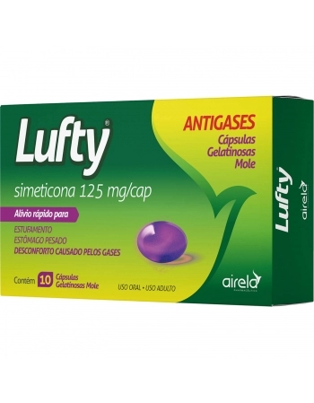 LUFTY 125MG C/ 10 CAPS GEL