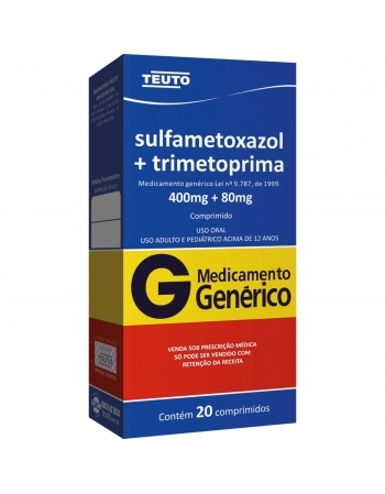SULFA+TRIM 400+80MG C/20COMP GEN