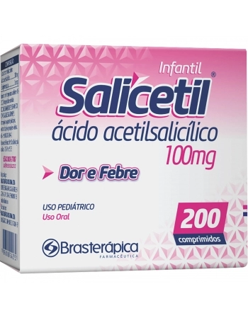 SALICETIL 100MG INF. C/200 CP.