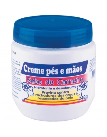 CREME PES MAOS SEBO DE CARNEIRO 240G