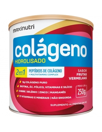 COLAGENO HIDR. 2/1 250G FRUTAS VERMELHAS