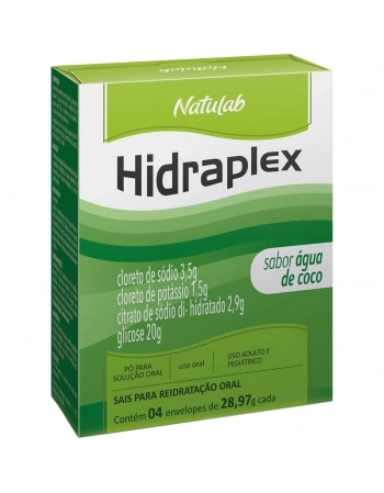 HIDRAPLEX PO 27 9G AGUA DE COCO C/4 ENV