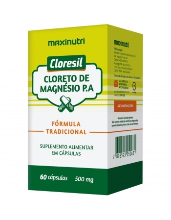 CLORESIL (CLORETO DE MAG P.A) 60 CAPS