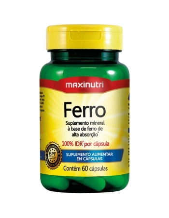 FERRO 100% IDR C/ 60 CAPS