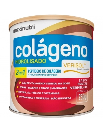 COLAGENO HIDR 2/1 VERISOL 250G F.VERME