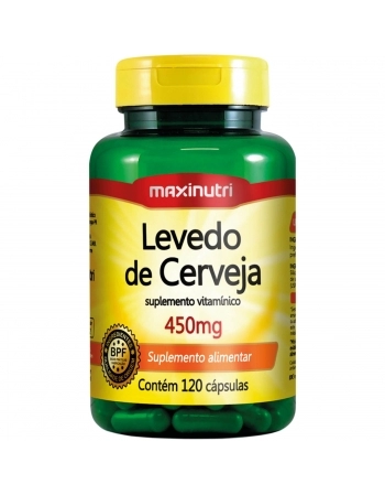 LEVEDO DE CERVEJA 450MG C/120 CAPS