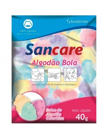 ALGODAO BOLA COLORIDO 40 G