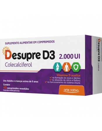 DESUPRE 2000UI 40COMP
