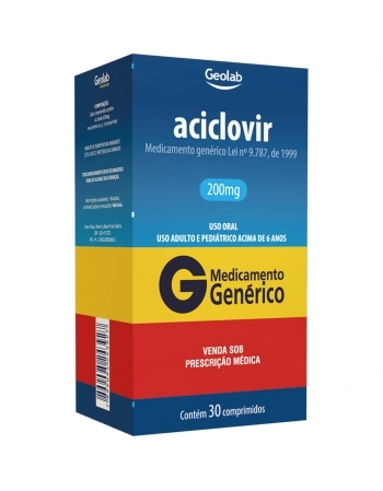 ACICLOVIR 200MG 30 COMP