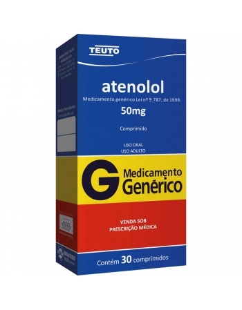 ATENOLOL 50MG C/30 COMP GEN