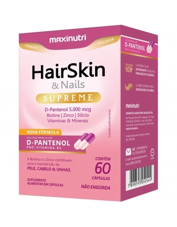 HAIRSKIN SUPREME 60 CAPS