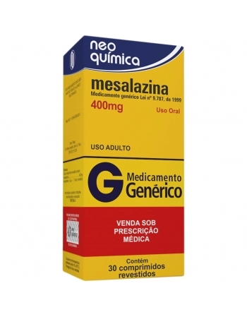 MESALAZINA 400MG C/ 30 COMP NEO GEN