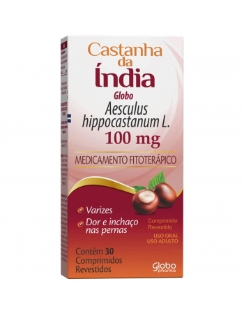 CASTANHA DA INDIA 100MG C/30 COMP