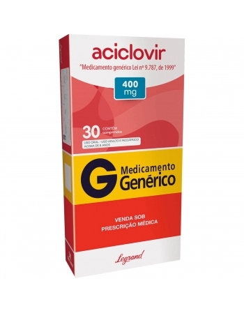 ACICLOVIR 400MG C30