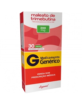 MALEATO DE TRIMEBUTINA 200MG C/30 CAPS