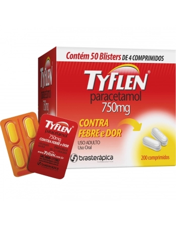 TYFLEN 750MG (50X4) C/200